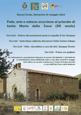 Fede, arte e natura: Escursione al Priorato di S. Maria della Cava il 19.05.2024
